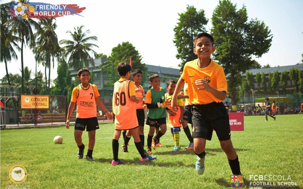 FCBEscola Mumbai successfully organizes first Friendly World Cup